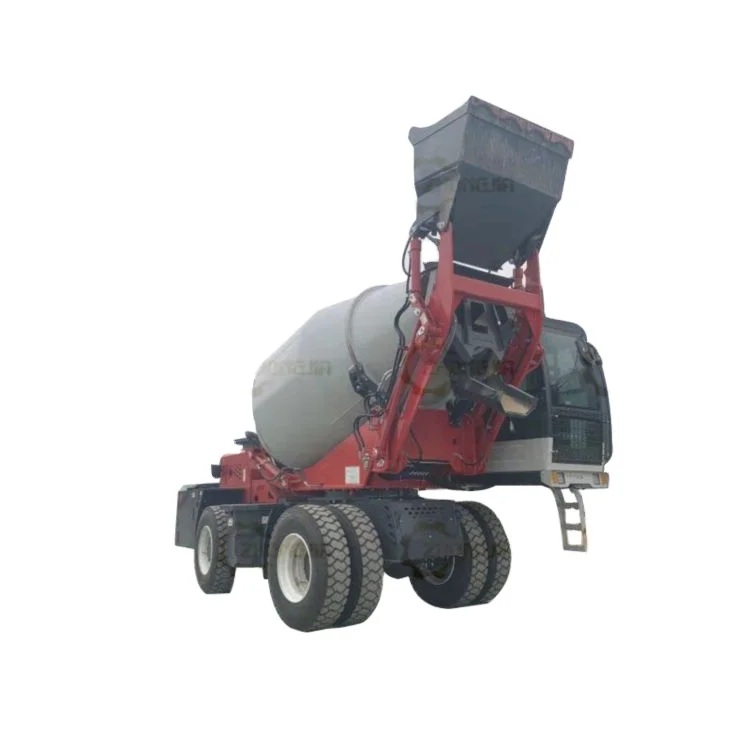 Hot Selling Long Working Life Mini Mobile Concrete Mixer Truck with Self Loading