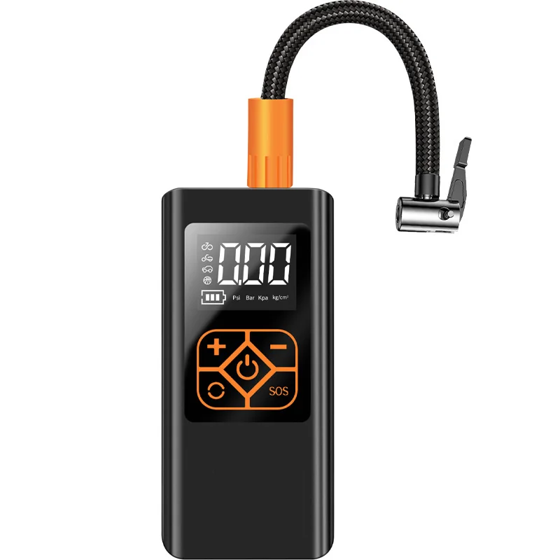 Automatic Rechargeable Mini Digital Wireless Portable Power Bank Cordless Tyre Inflator Car Air Pump Compressor Tire Inflators