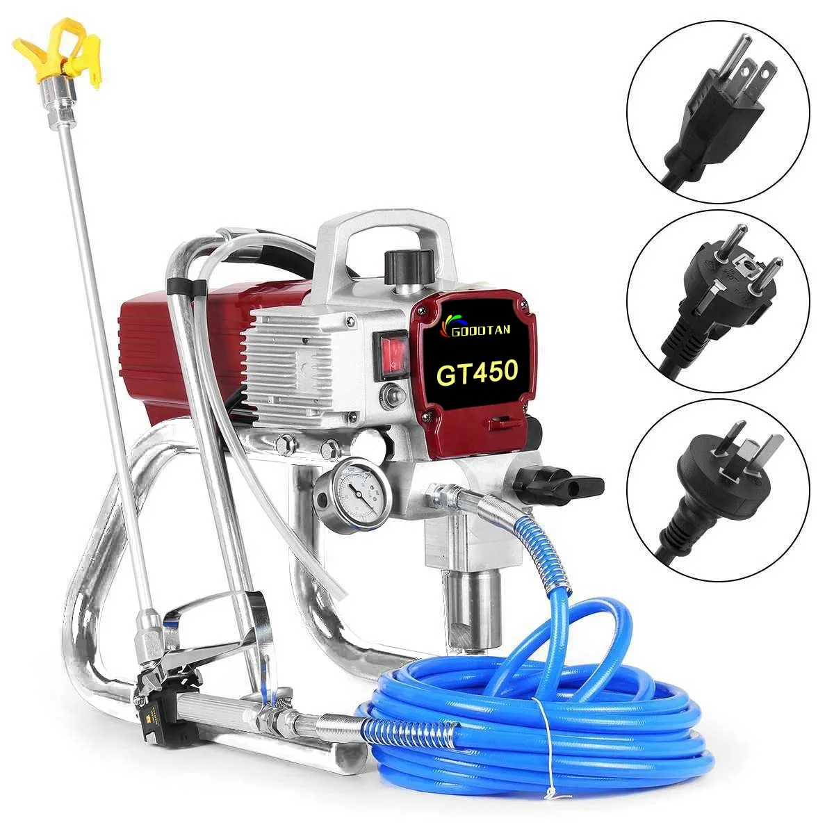 GOODTAN 110V 220V 450 Home paint airless sprayer machine