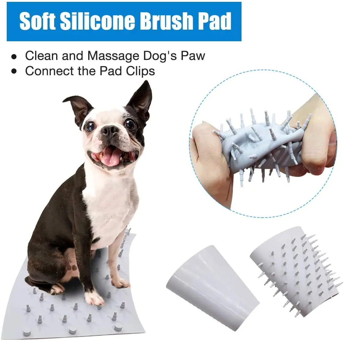 JOSUNN Popular Design Automatic Pet Grooming Products Soft Silicone Pet Foot Washing Cup Dog Paw Washer Cleaner