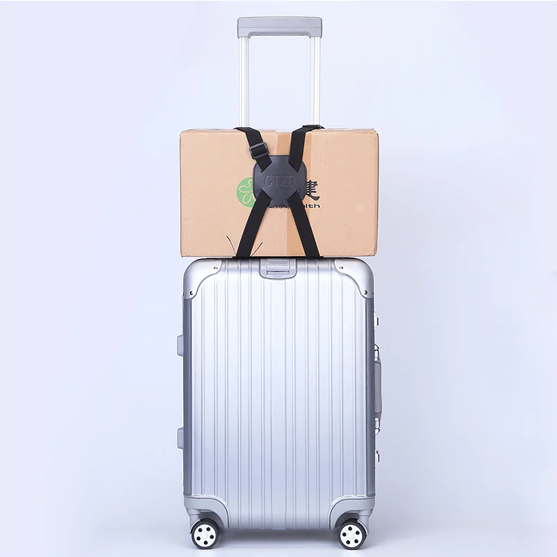 Factory Direct Sale Logo Suitcase Belt Luggage Strap With Plastic Clip Hook