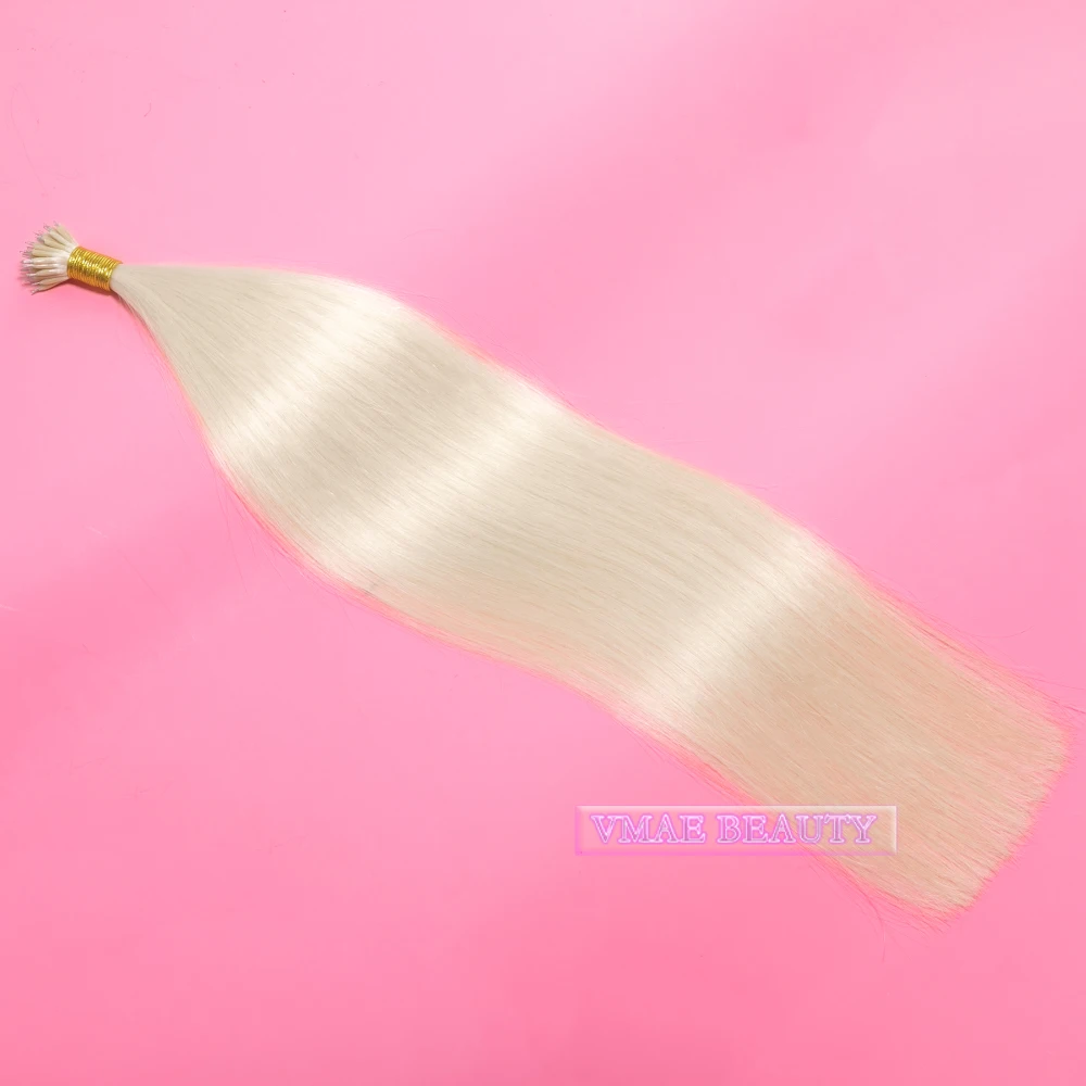 Chinese Factory Directly 13 A Russian Hair Super Double Drawn Nano Ring cuticle aligned hair Nano Hair Extensions