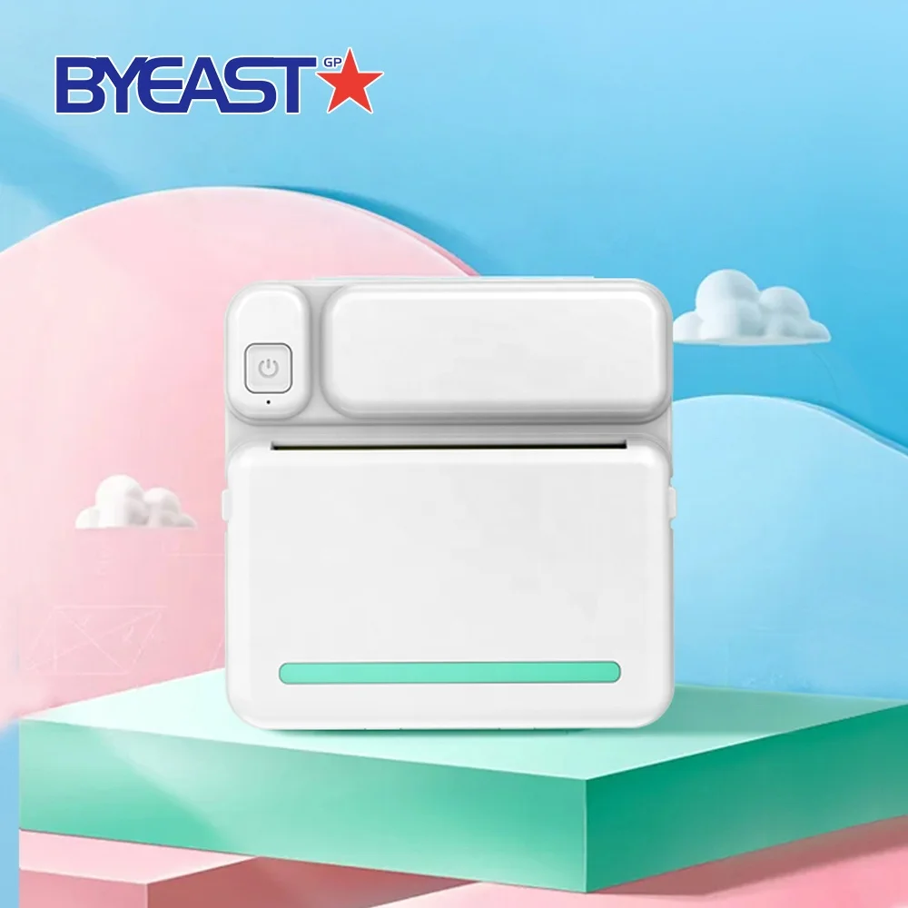 Christmas gift kids wholesale cheap Tiktok color phone photo colorful label picture pocket thermal logo portable mini printer
