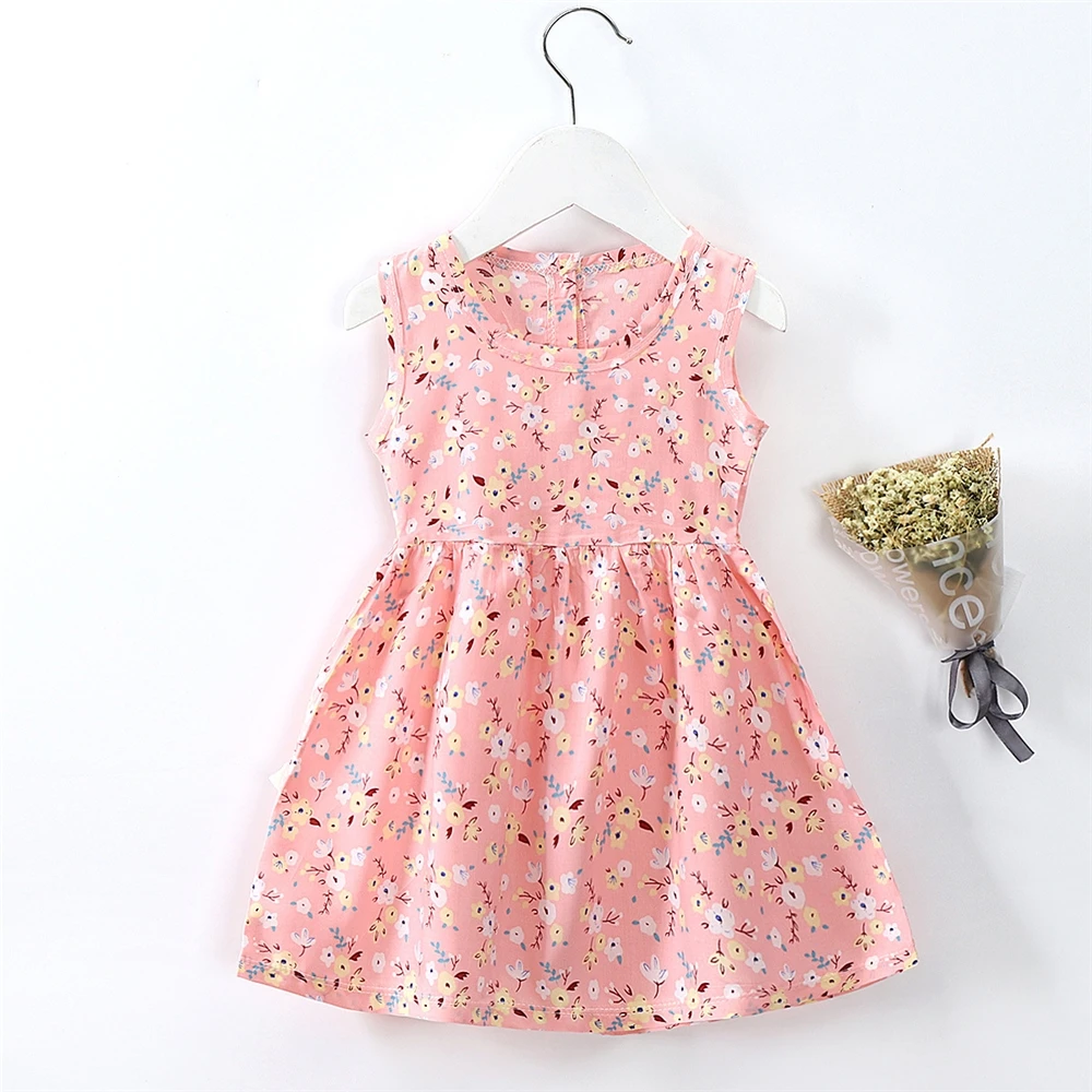 2022 summer new girls dress girls sleeveless dress baby clothes factory direct wholesale