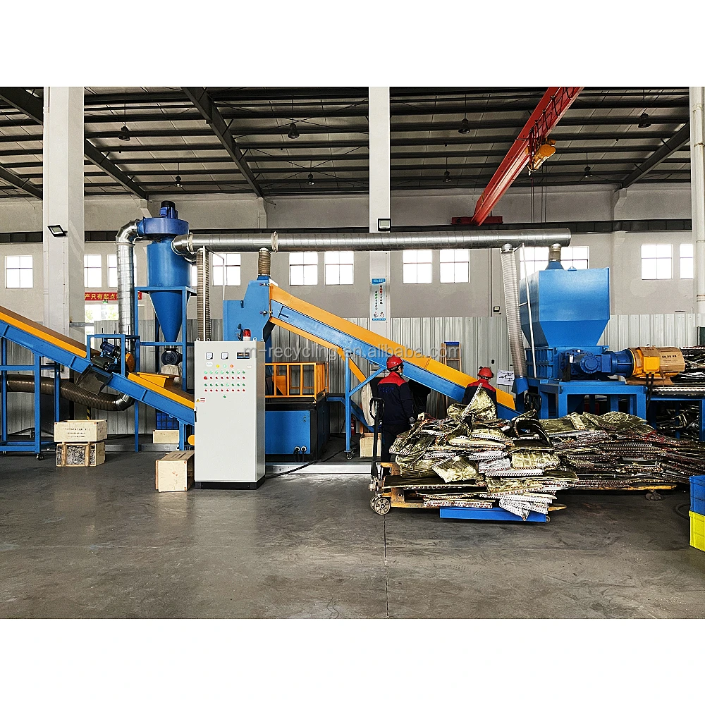 Автоматическая машина для дробления радиатора, линия переработки измельчения металлолома