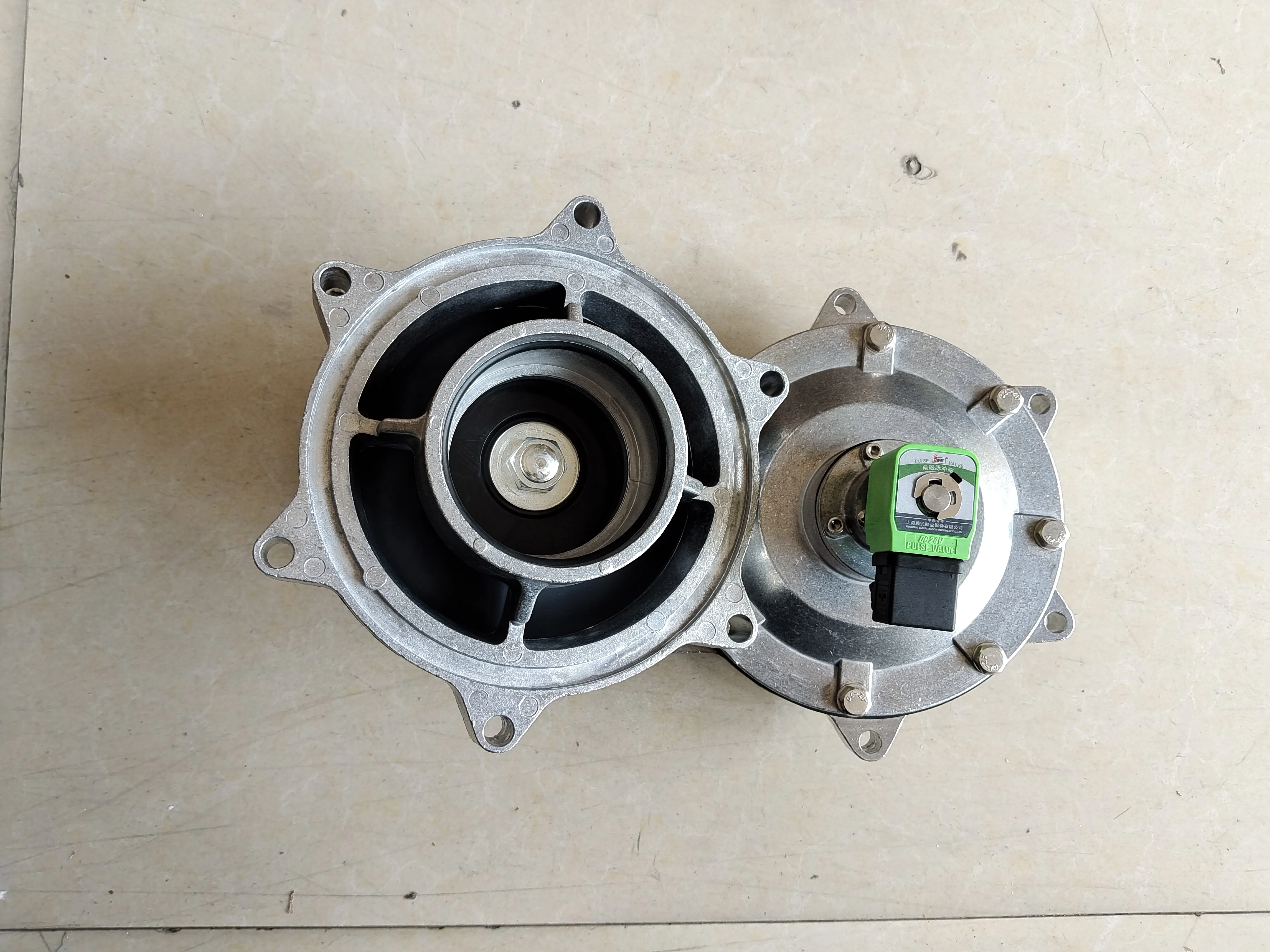 The factory supplies bag type dust collector electromagnetic diaphragm air push pulse valve customized pulse valve
