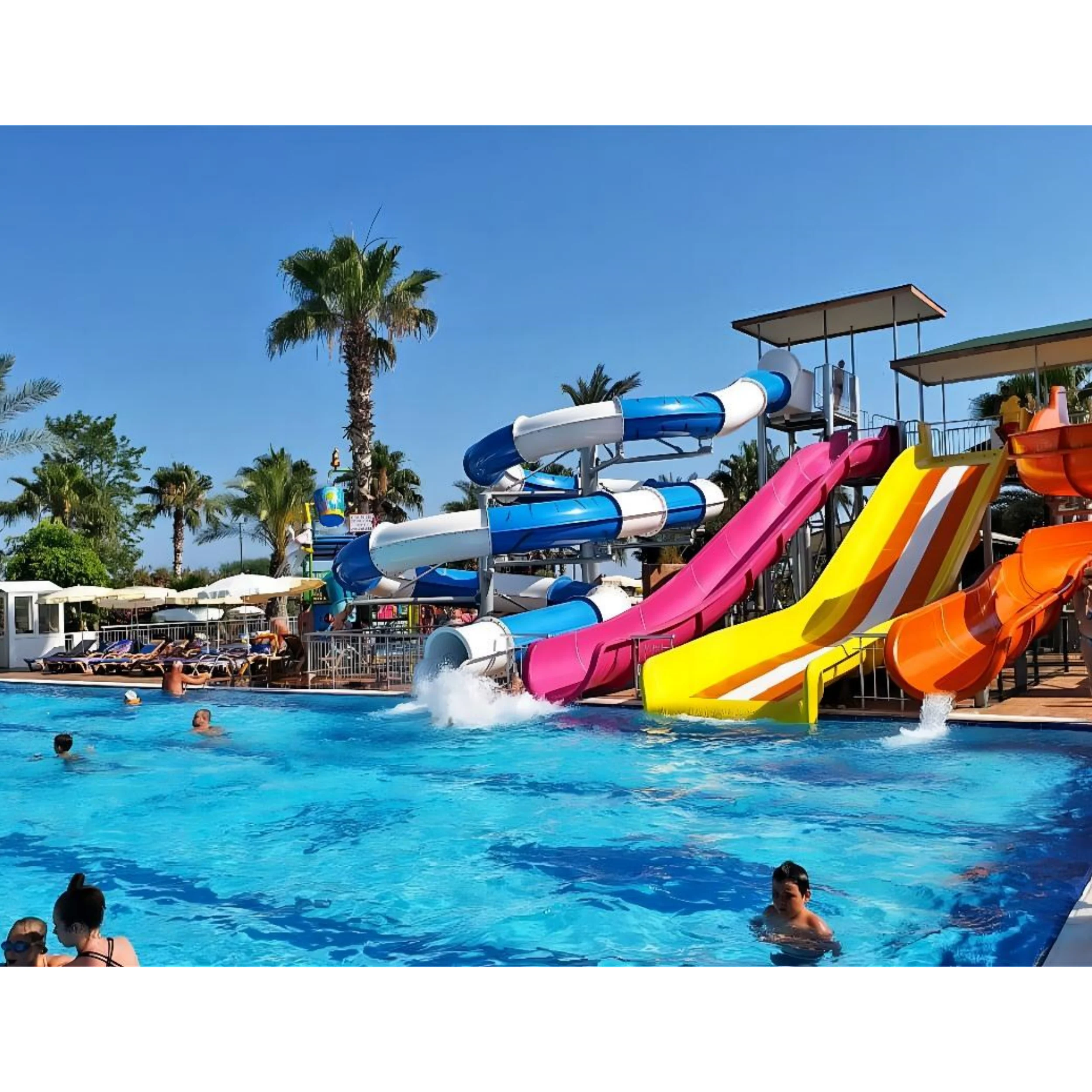 Amusement Water Park Rides Water Games Play Slide Pool Equipment Outdoor