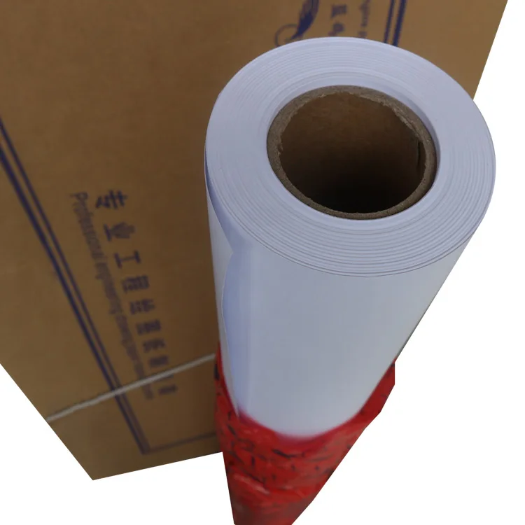 A0 A1 A2 SIZE White Bond Cad Plotter Paper Roll For For HP Designjet Plotter Strong Stiffness