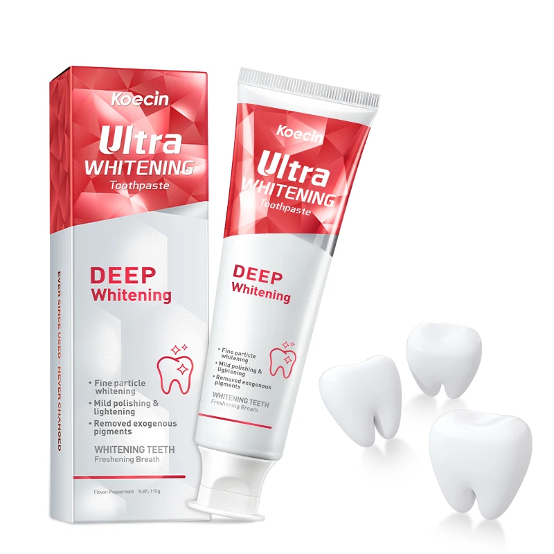 Wholesale Private Logo Tooth Whitening toothpaste Nano Hydroxyapatite mint flavor Toothpaste