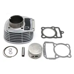 ZSDTRP Horse 150 Cylinder Block Kit 62mm Round Cylinder Piston kit Gasket Cylinder Head Motorcycle