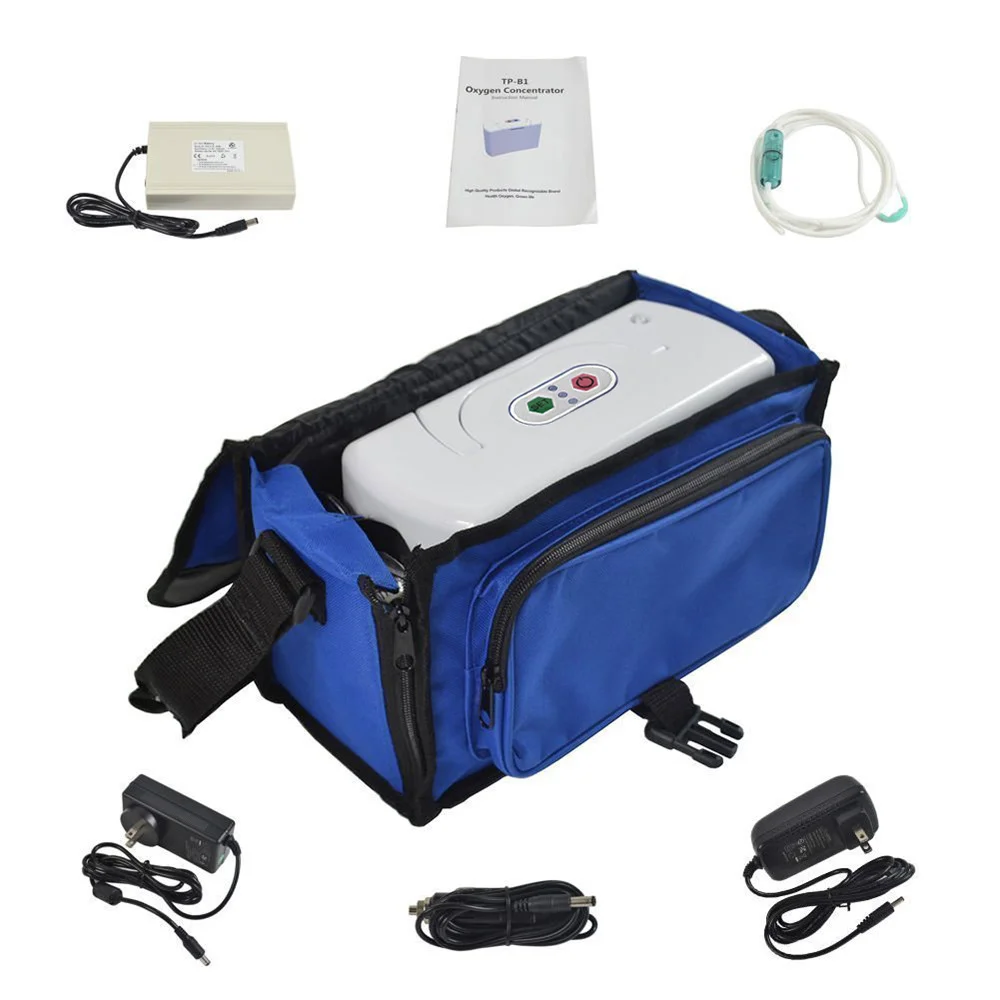 TOP1 Factory Cheap 3L small portable battery oxygen concentrator price with lithium battery