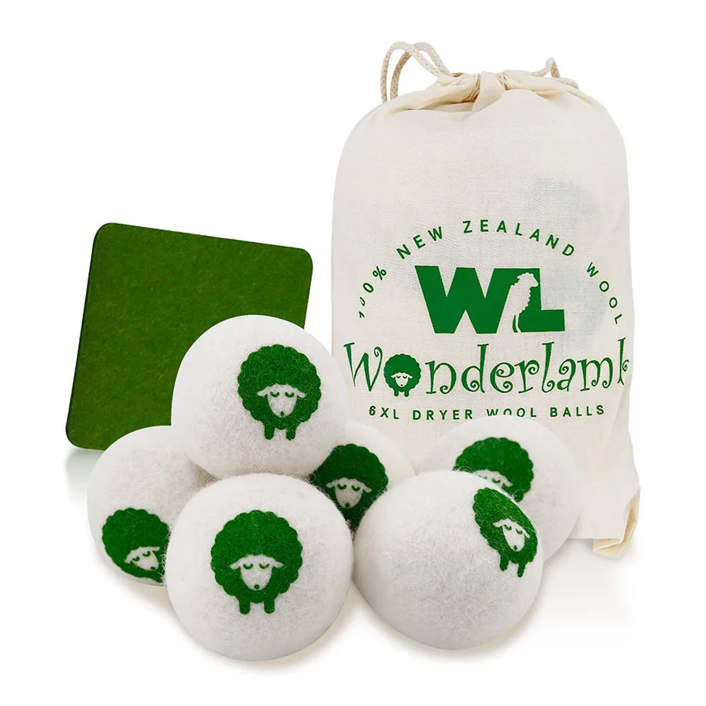 Популярные товары, 2024 Новые поступления, эко Амазонки, новые продукты, Органическая мериносовая шерсть ручной работы, шарики, 6 шт., как показано по телевизору