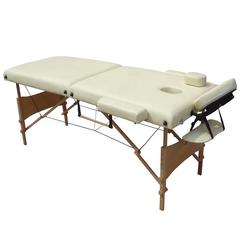 
Cheap Beauty Salon Equipment Massage Facial Bed Wood Massage Bed 