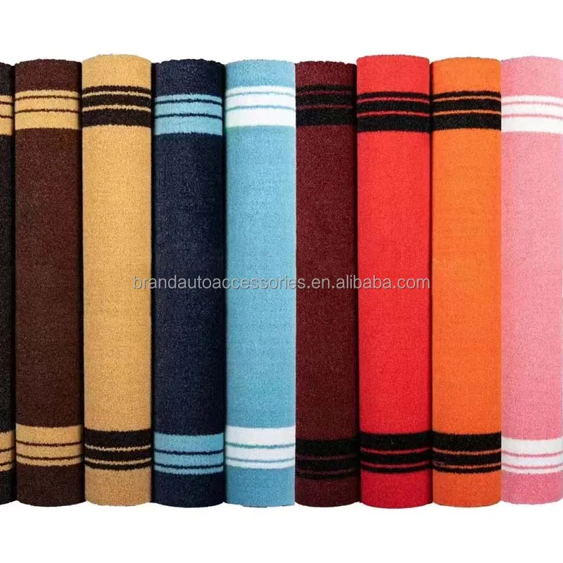 Car Carpet Floor Mats Polypropylene/Nylon/Polyester Material in Roll Popular Accessory for Cars