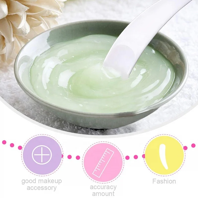 Wholesale Eye Cream Mixing Spatula Scoop Anti Wrinkle Massage Sticks Acrylic Plastic Cosmetic Spatulas
