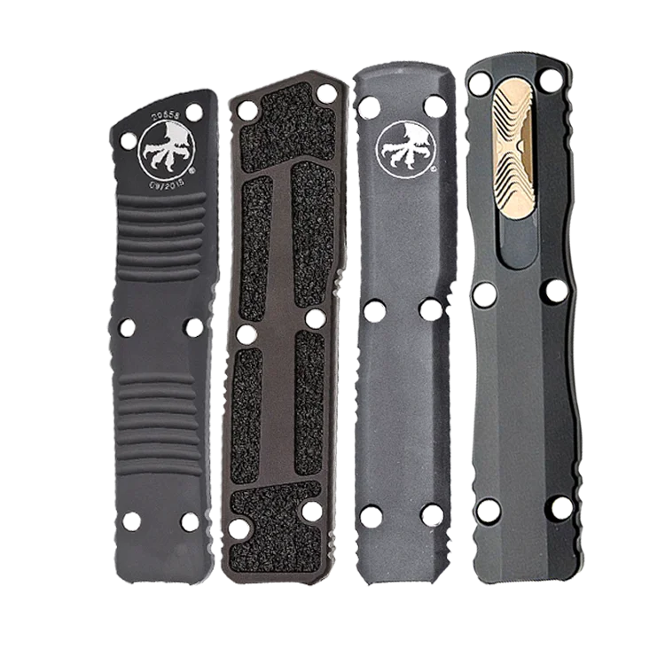 Microtechknife microteches otf haloing ultratech knife handle scale for outdoor camping