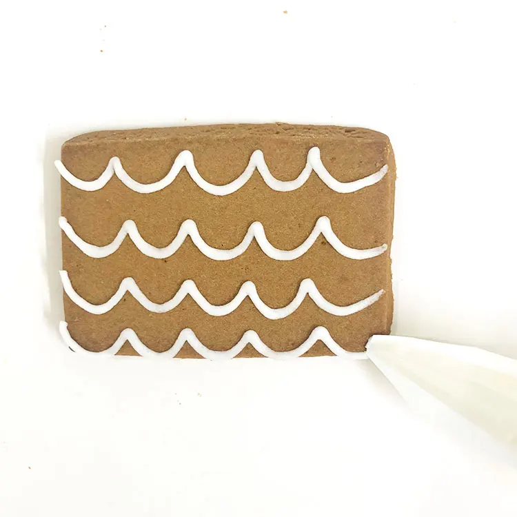 Manufactures 3d christmas cookie biscuits gingerbread house kit