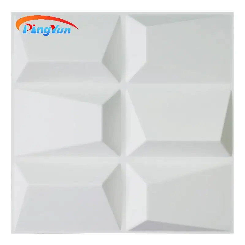 interior wall pvc grey color pvc wall panel for night club or hotel decoration