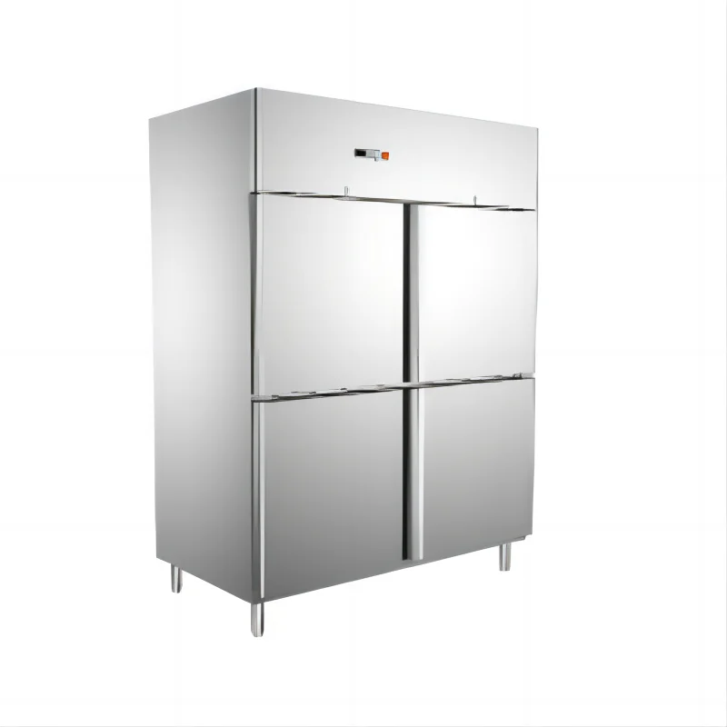 Indoor Durable Professional Upright Chiller Kitchen Freezers Commercial Refrigerator