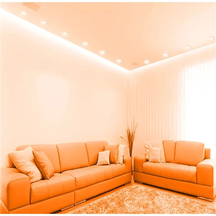 Smart Round Downlight APP Wifi Tuya RGB 6W LED Downlight with Google Home Alexa Control