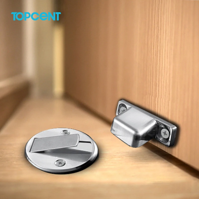 Дешевая деревянная дверная пробка TOPCENT, магнитная напольная дверная пробка для безопасности детей