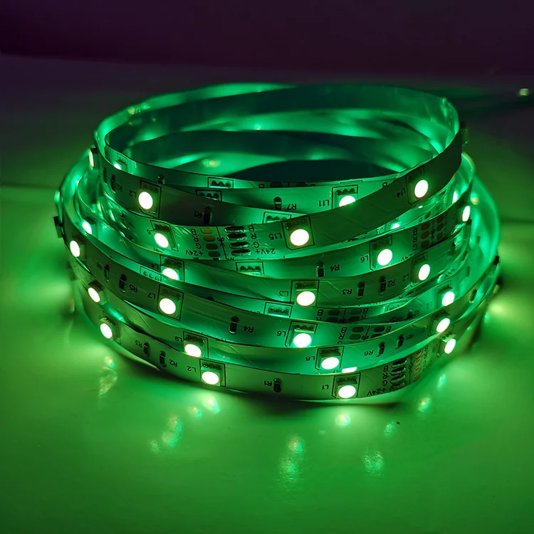 Светодиодные лампы 5050 30D 10 м RGB силиконовый беспроводной разъем программируемая звуковая активация US UA plug светодиодная лента Набор