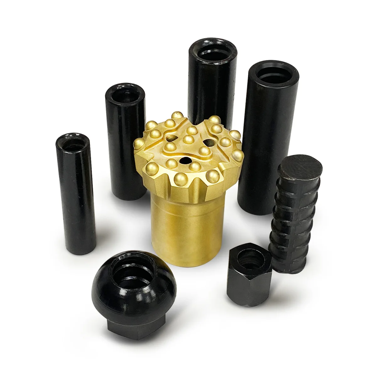 Drill Bit For Mining Quarrying Welling Tunnel Rock Bolt Anchor nuts System carbide EXX 32/51 rock drill bit Drill pipe fittings