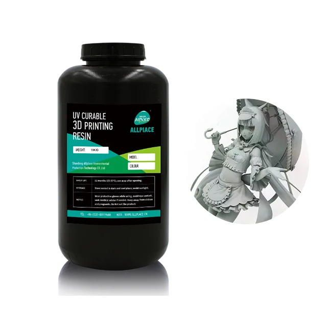 High Precision 3D resin 405nm LCD DLP Printing Modeling Liquid Resin high precision Dental model figure model