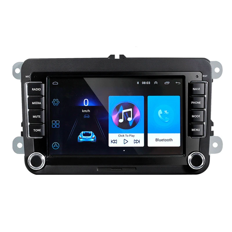 Лидер продаж, автомобильная магнитола на Android 10,0, с четырехъядерным процессором, для VW Golf, Passat, Polo, Bora Seat