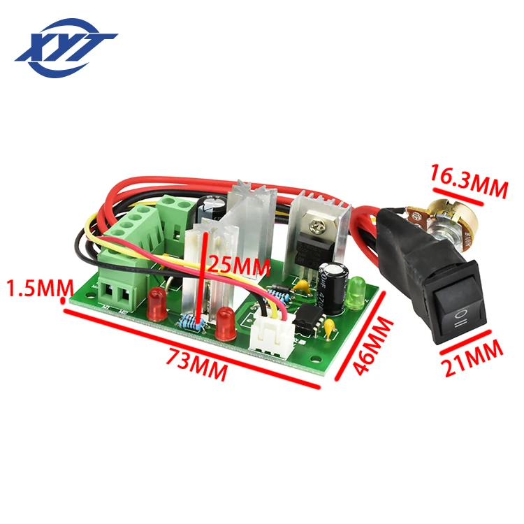 Регулятор скорости электродвигателя переменного тока, Электрический ШИМ регулятор переменного тока, 12 В, 24 В, 36 В, 48 В, 40 А