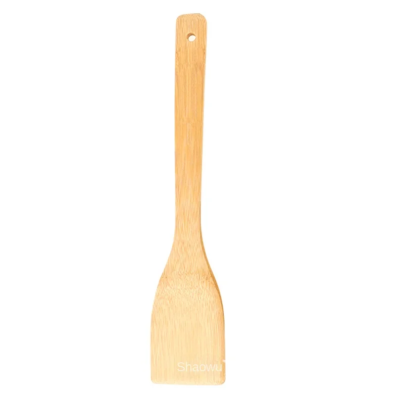 BAMBUS Wooden Spoons Utensils for Cooking with Holder Natural Teak Wooden Kitchen Utensils Set with Spoon Rest Comfort Grip