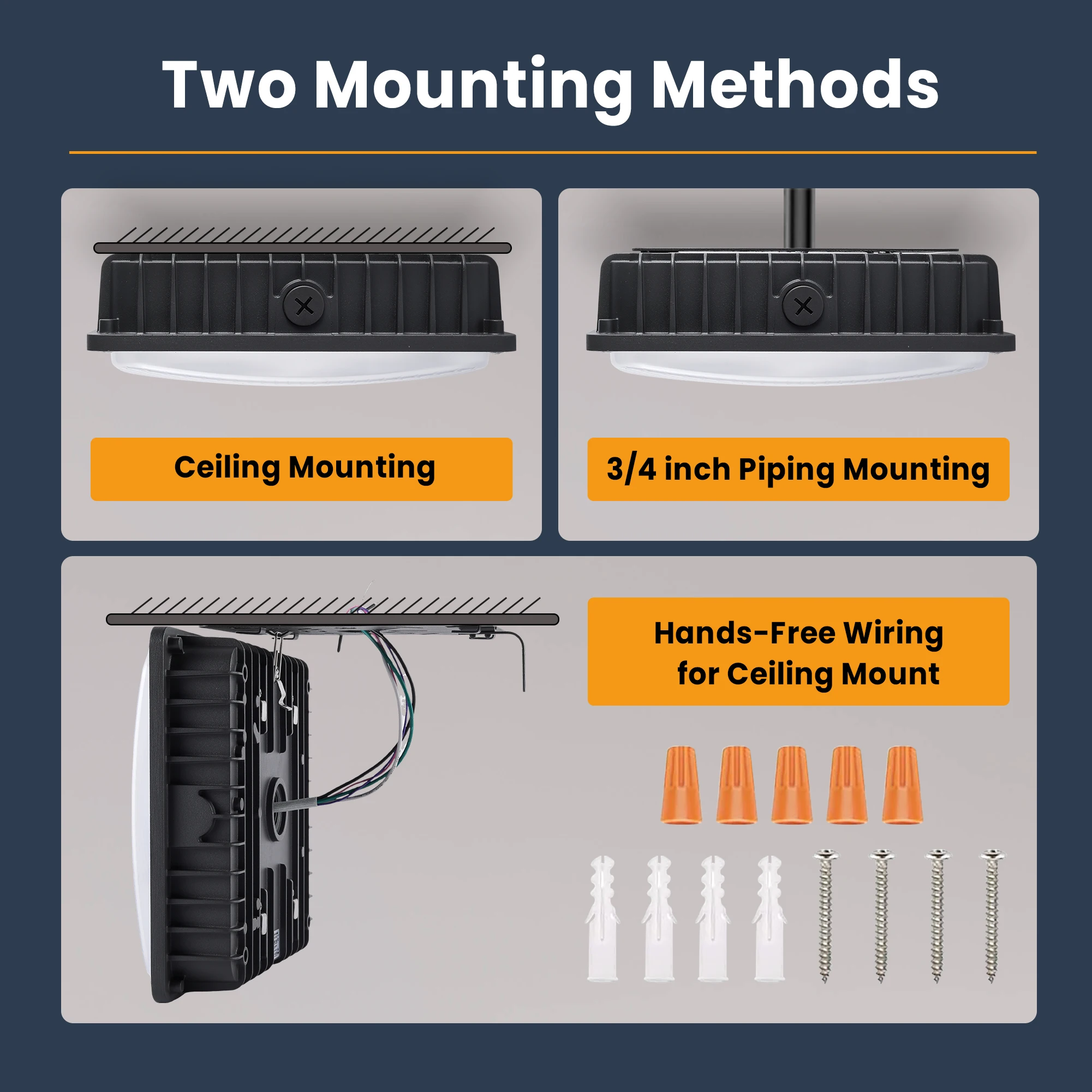 ETL DLC Listed 45W 60W 75W LED Canopy Light Aluminum Housing Petrol Sale Gas Station Wall IP65 75 W Outdoor LED Canopy Light