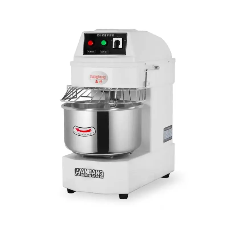 H-20L Liftable Spiral Dough Mixer with Double Speed and contral panel
