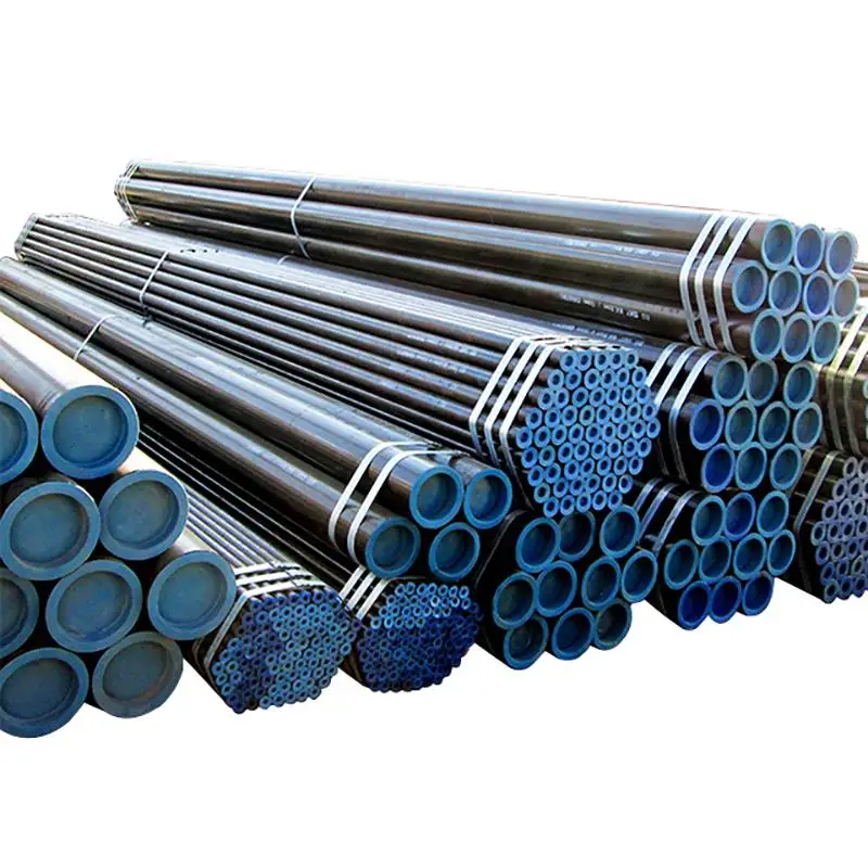Factory Wholesale ASTM A106/A333/ A53 Carbon Steel Pipes Seamless Galvanized Line Pipe Thick Wall Seamless Steel pipe for Gas