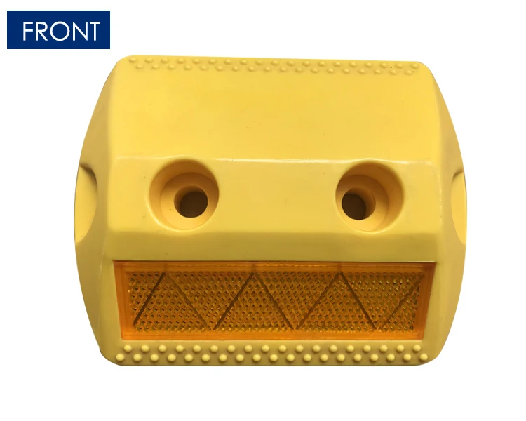 2024 SLDD18 150 см ABS пластиковые дорожные отражатели кошачий глаз дорожные шпильки с 2 отверстиями одна сторона отражающие маркеры