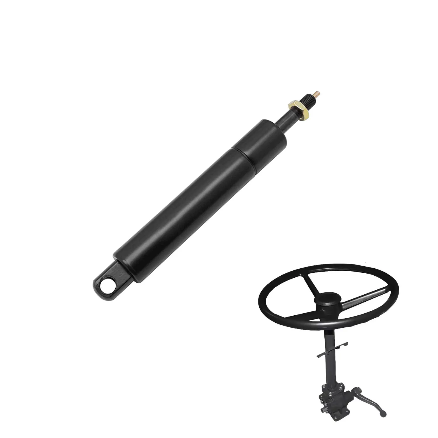 GASTAC 420N 420 mm Locking Gas Spring Strut for Tractor Steering 50 mm Stroke 87710003 OEM Gas Spring Strut