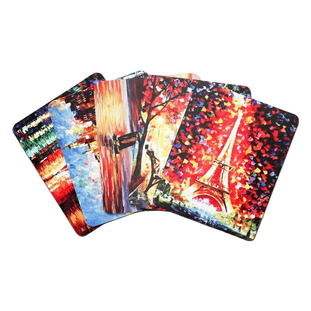 Wholesale High Quality Sublimation Gaming Mouse Pad OEM Full Pattern Size Thickness Material Customizable Mouse Mat Mouse Pad