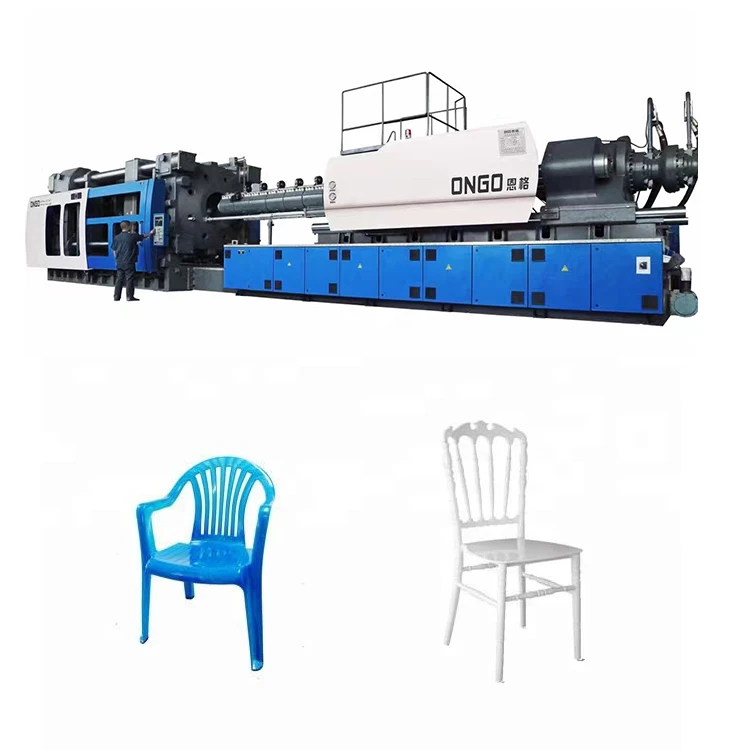 ONGO 1300 Ton  Plastic Injection Molding Machine Environmentally Friendly  Plastic Chair Plastic Injection Molding Machine