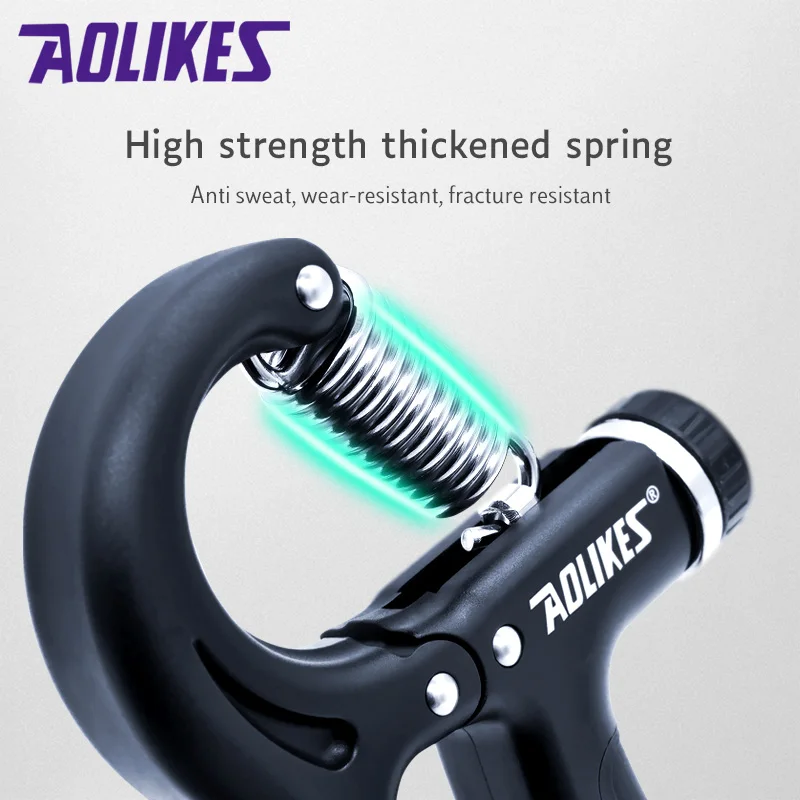 Aolikes #3501 adjustable Hand Grip Strengthener Hand Gripper Exercise for man and woman 2024 new