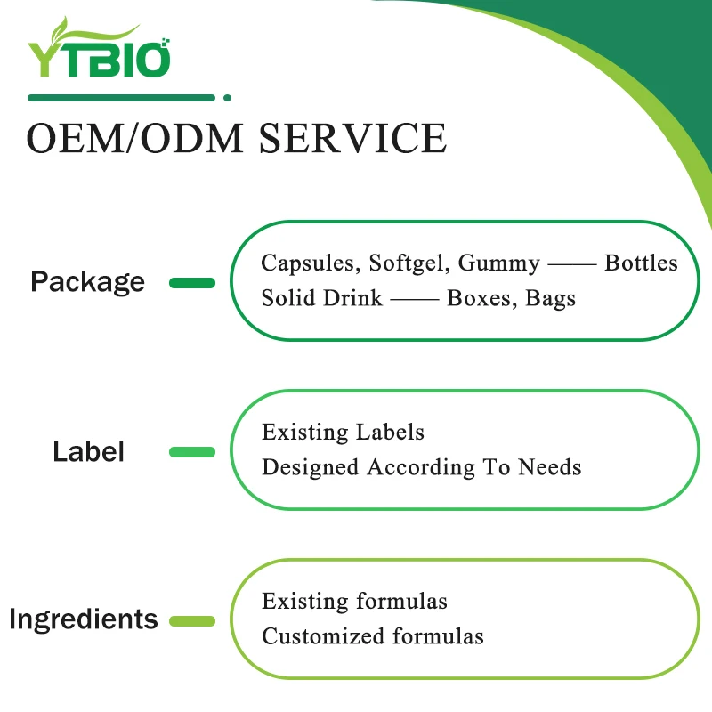 YTBIO OEM Beauty коллаген витаминные капсулы L-глутатион свечение коллагеновая добавка