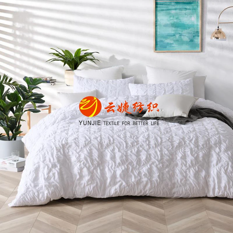 OEKO-TEX 100 Home Textile Microfiber Microsculpt Comforter Set Fabric