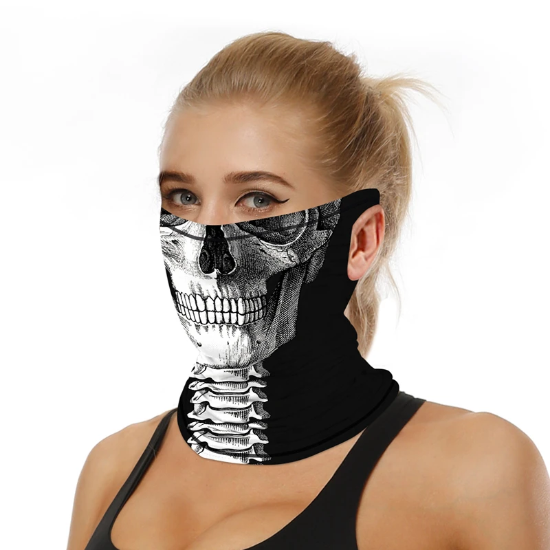 Riding Face Scarf Fishing Sporting Scarf Ice Absorb Sweat Balaclava Outdoor Scarf Running Bicycle Mask Bike Accessory