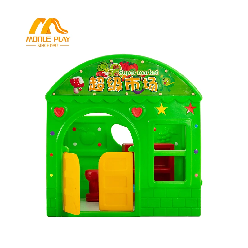 Monle Doll Series Theme Toys Plastic Toy House Hot Selling Baby Fashion Toy House Indoor Playground