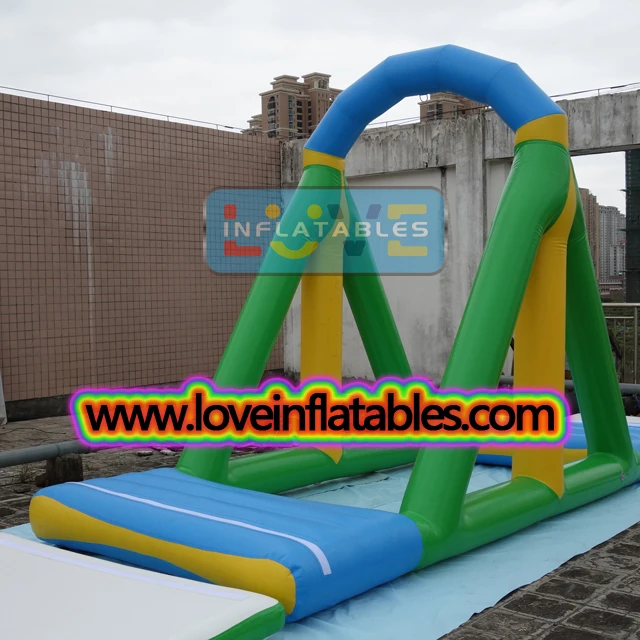 Airtight Water Park Equipment Durable PVC Inflatable Water floating Swing /inflatable water toys for Rental