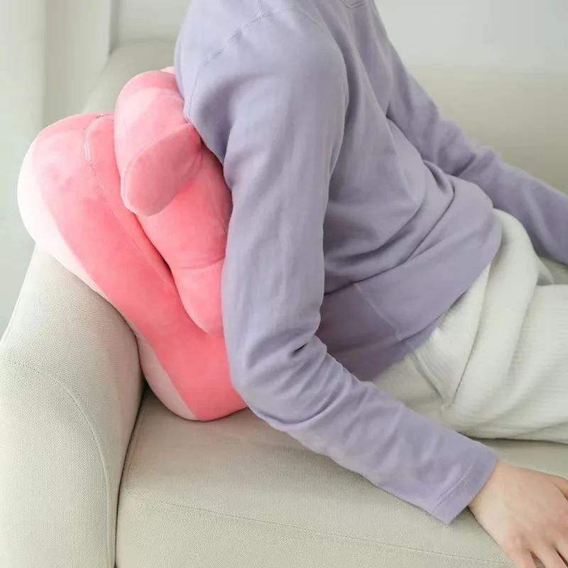 2024 Kawaii Kulomis Soft Stuffed Plush Toys Gifts For Kids Cartoon Nap Pillow office Tummy Pillow Multi-functional Pillow