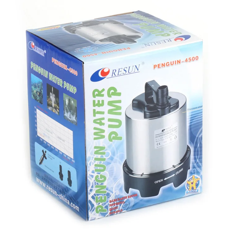 RESUN Penguin Series Submersible Pump Penguin-2400 / 3200 / 4500 / 8500 Stainless Steel Pump