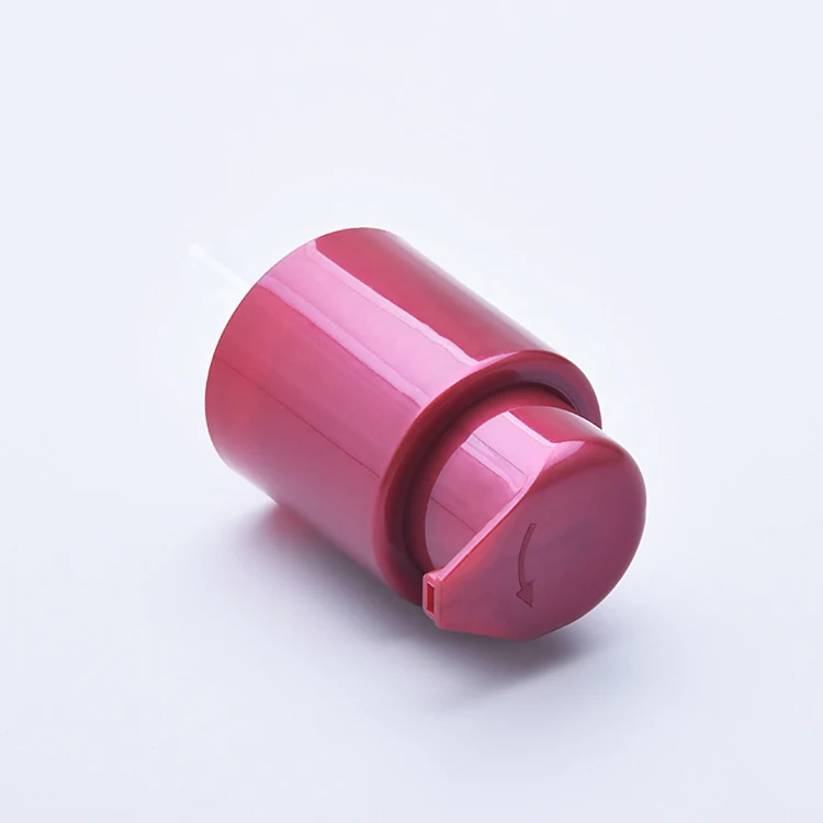 Wholesale 24/410 red plastic  cosmetic lotion cream pump