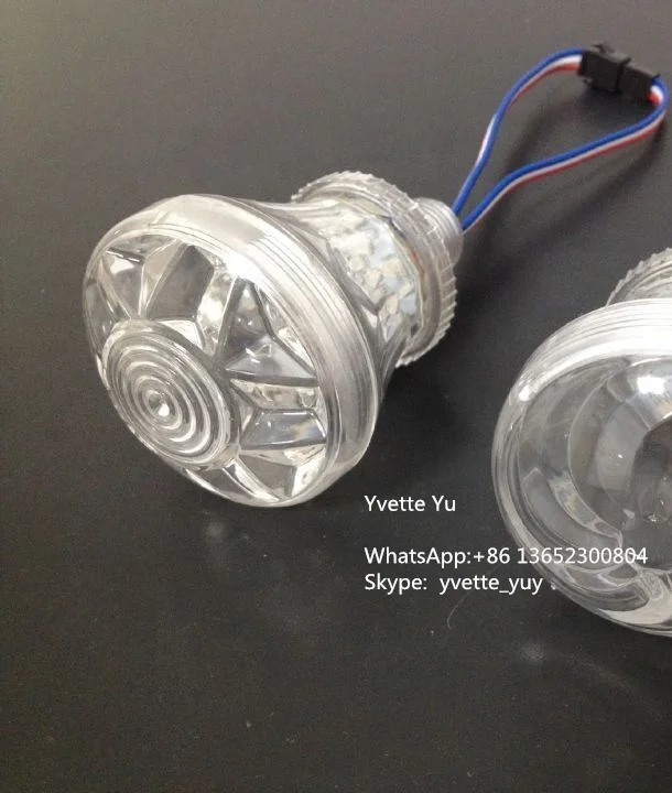 Пиксельные светодиодные огни с кабошоном 60 мм турболампа UCS2903 9 светодиодов 24 В постоянного тока для аттракционов