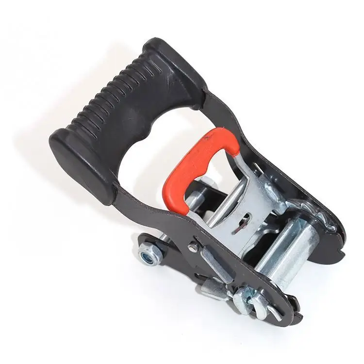 2 Inch 50mm B.S 2T 2000kgs Stainless Steel Ratchet Buckle With Plate