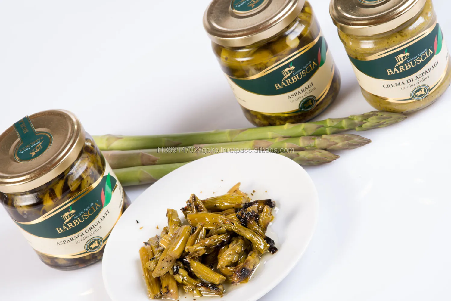 Cream of asparaguses - Made in Italy - Gourmet gift idea - Preserves arsparagueses - Gluten Free - Vegan food